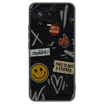 Picasee silikonski črni ovitek za Xiaomi 13 Pro - STICKERS x TAGS