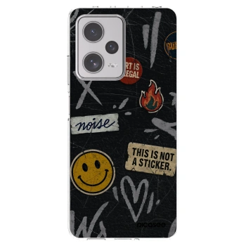 Picasee silikonski prozorni ovitek za Xiaomi Redmi Note 12 Pro+ 5G - STICKERS x TAGS