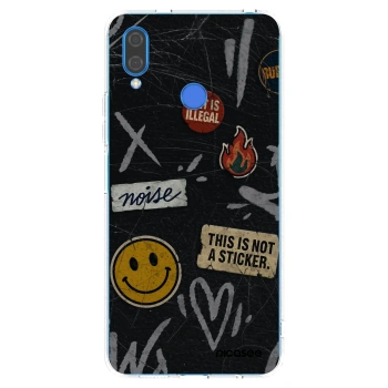 Picasee silikonski prozorni ovitek za Huawei Nova 3 - STICKERS x TAGS