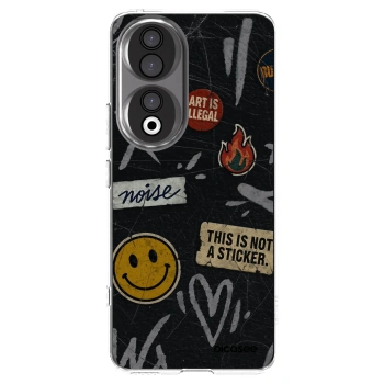 Picasee silikonski prozorni ovitek za Honor 90 5G - STICKERS x TAGS