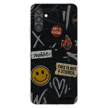 Picasee silikonski prozorni ovitek za Samsung Galaxy A04s A047F - STICKERS x TAGS