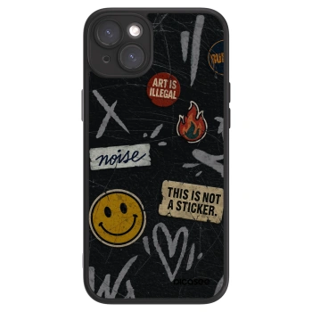 Picasee ULTIMATE CASE MagSafe za Apple iPhone 15 Plus - STICKERS x TAGS