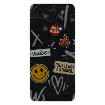 Picasee silikonski prozorni ovitek za Honor Magic4 Lite 5G - STICKERS x TAGS