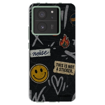 Picasee silikonski prozorni ovitek za Xiaomi 13T - STICKERS x TAGS