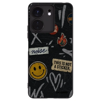 Picasee silikonski črni ovitek za Xiaomi Redmi 13C 4G - STICKERS x TAGS