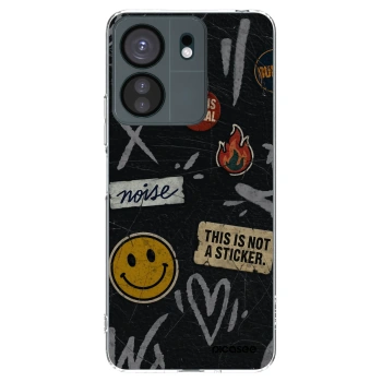 Picasee silikonski prozorni ovitek za Xiaomi Redmi 13C 4G - STICKERS x TAGS