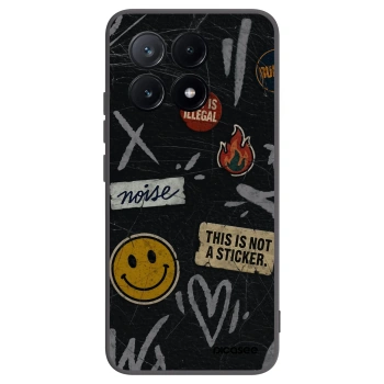 Picasee silikonski črni ovitek za Xiaomi Poco X6 Pro - STICKERS x TAGS