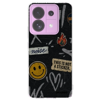 Picasee silikonski prozorni ovitek za Xiaomi Redmi Note 13 Pro 5G - STICKERS x TAGS