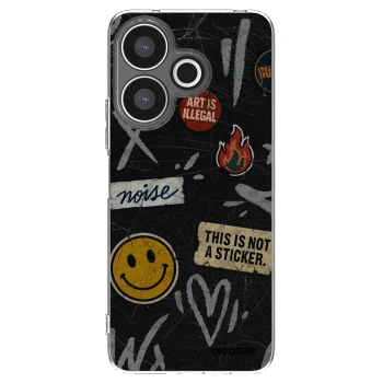 Picasee silikonski prozorni ovitek za Xiaomi Redmi 13 4G - STICKERS x TAGS
