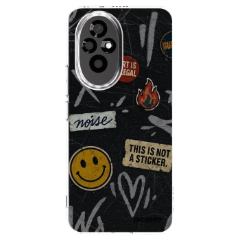 Picasee silikonski prozorni ovitek za Honor 200 Pro 5G - STICKERS x TAGS