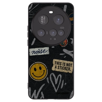 Picasee silikonski črni ovitek za Xiaomi 15 Ultra - STICKERS x TAGS
