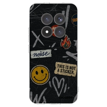 Picasee silikonski prozorni ovitek za Xiaomi Redmi Note 15 Pro+ - STICKERS x TAGS