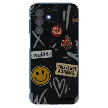 Picasee silikonski prozorni ovitek za Samsung Galaxy A17 5G - STICKERS x TAGS