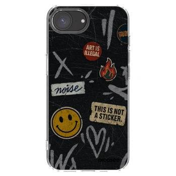 Picasee silikonski prozorni ovitek za Apple iPhone 17e - STICKERS x TAGS