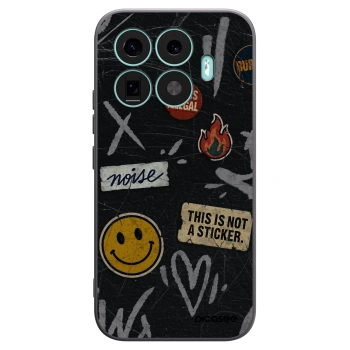 Picasee silikonski črni ovitek za Xiaomi 17T - STICKERS x TAGS