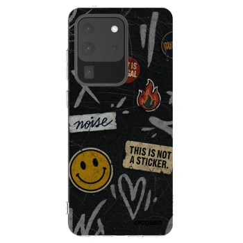 Picasee silikonski prozorni ovitek za Samsung Galaxy S20 Ultra 5G G988F - STICKERS x TAGS