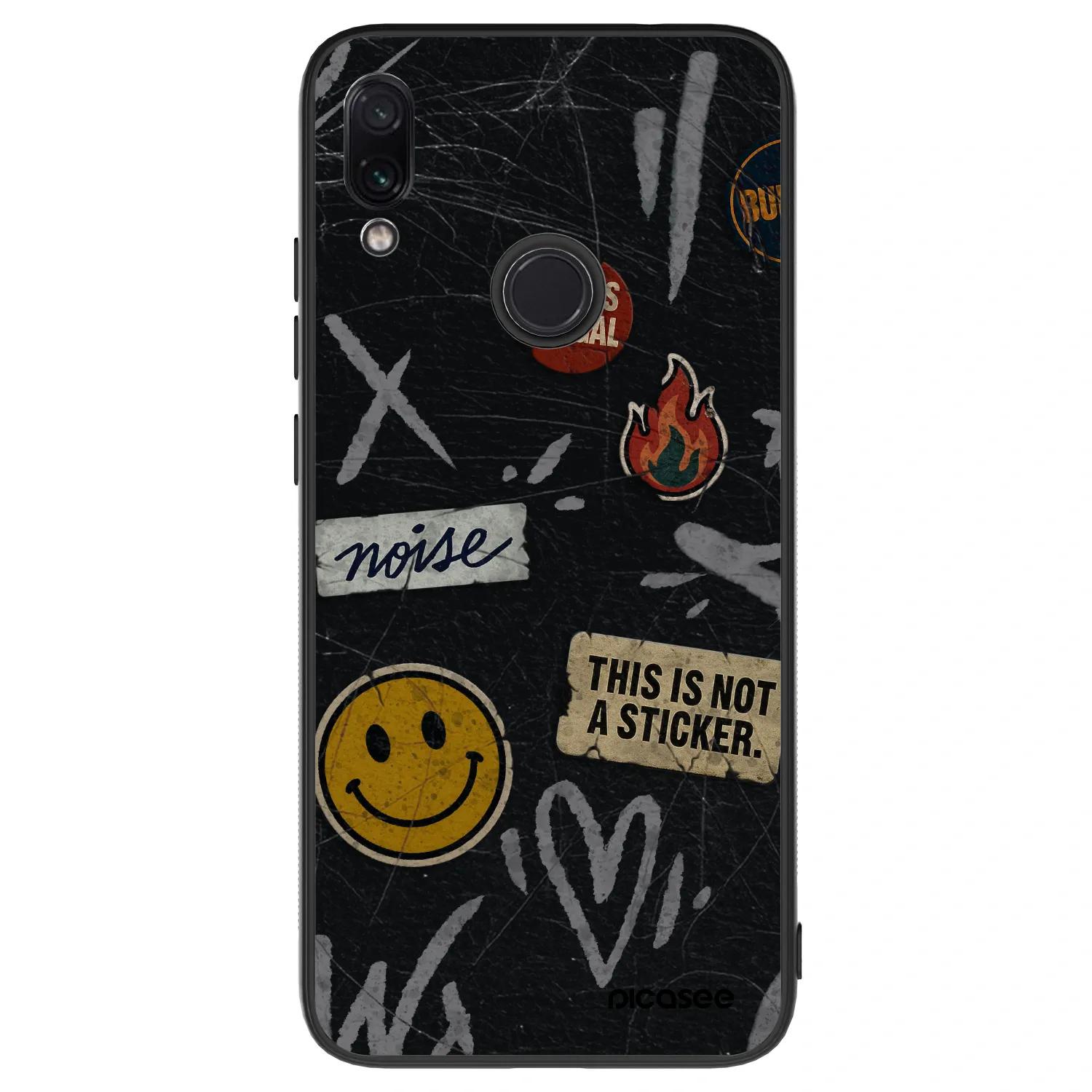 Picasee ULTIMATE CASE za Xiaomi Redmi Note 7 - STICKERS x TAGS