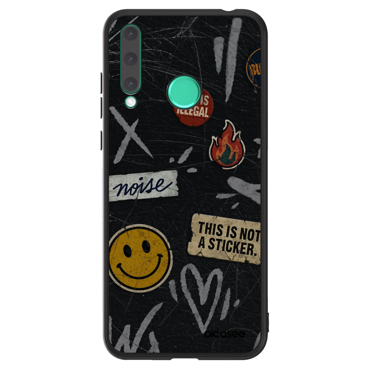 Picasee ULTIMATE CASE za Honor 20 Lite - STICKERS x TAGS