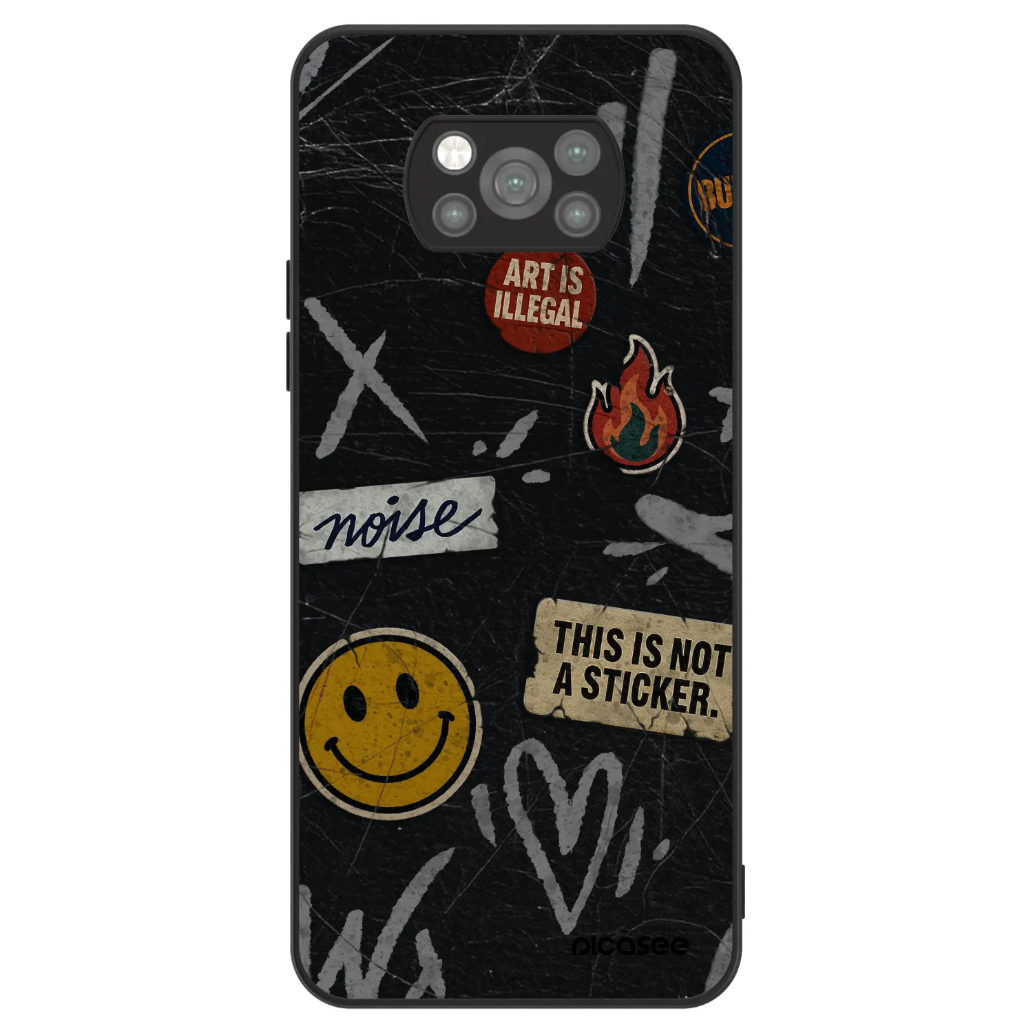 Picasee ULTIMATE CASE za Xiaomi Poco X3 Pro - STICKERS x TAGS