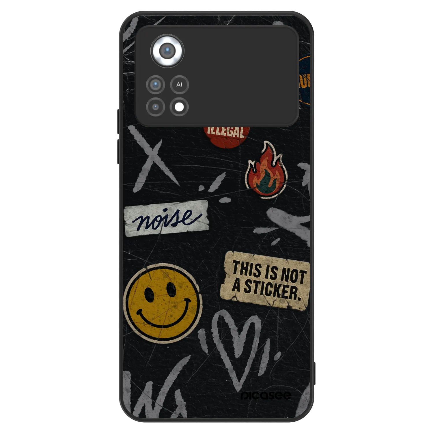 Picasee ULTIMATE CASE za Xiaomi Poco X4 Pro 5G - STICKERS x TAGS