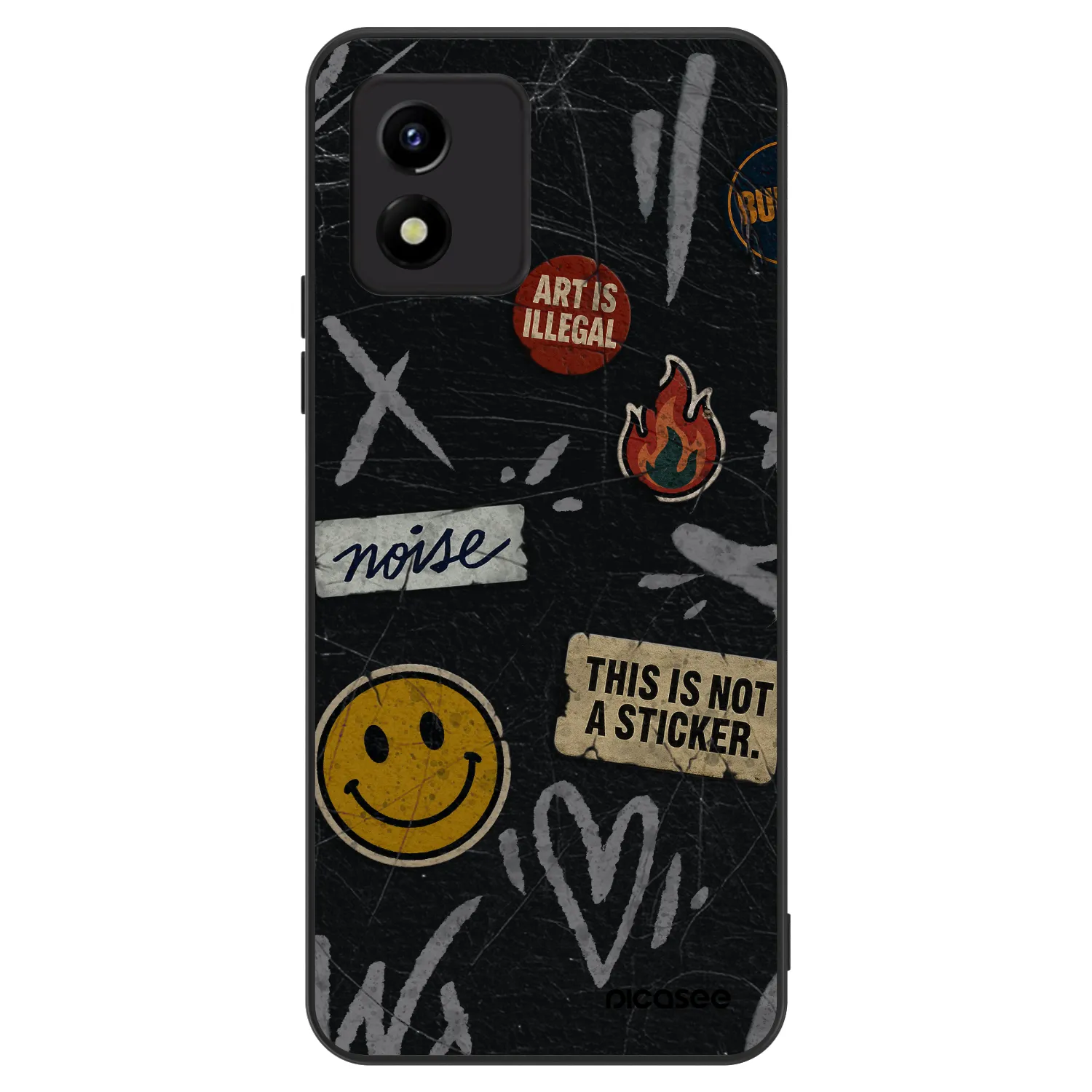 Picasee ULTIMATE CASE za Vivo Y01 - STICKERS x TAGS