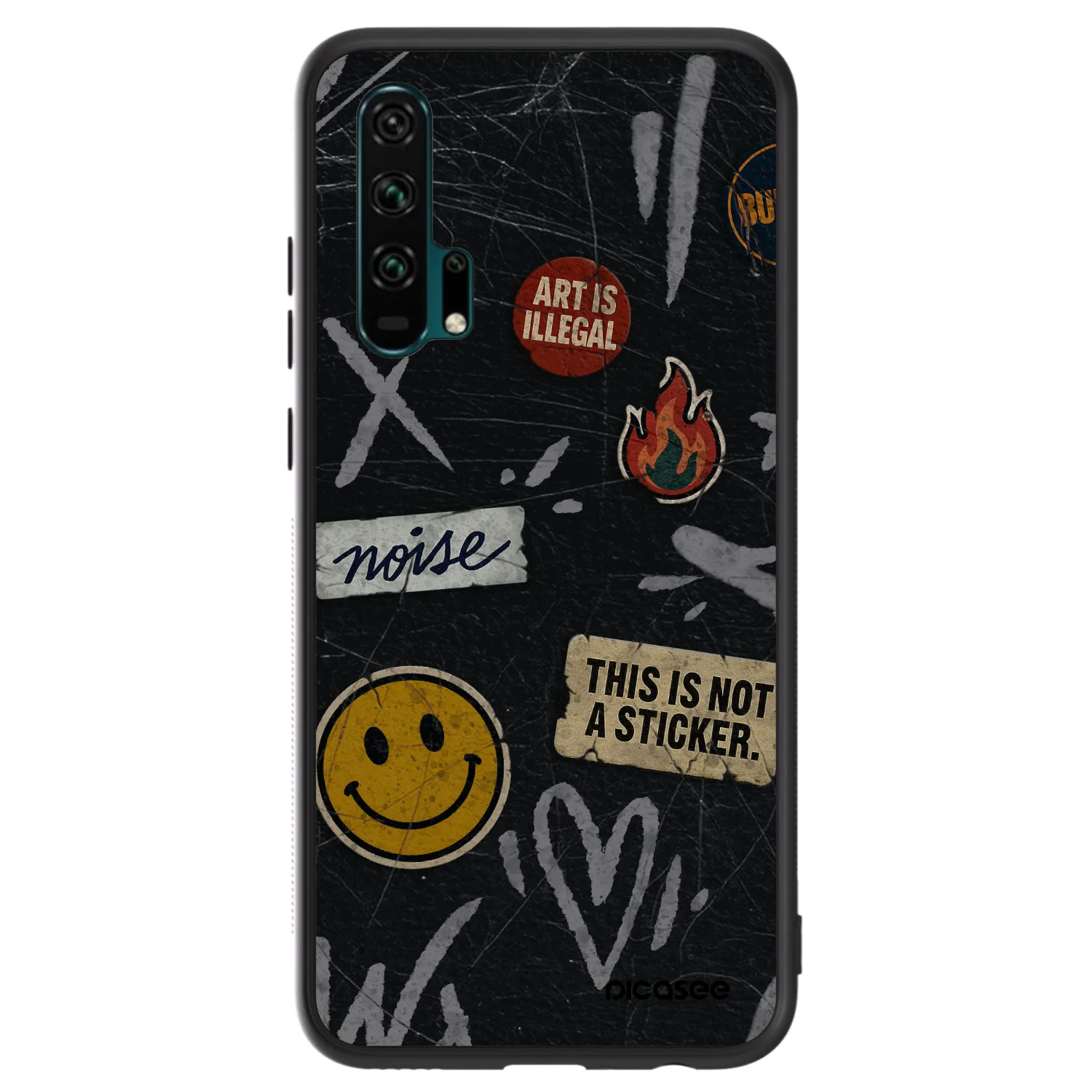 Picasee ULTIMATE CASE za Honor 20 Pro - STICKERS x TAGS
