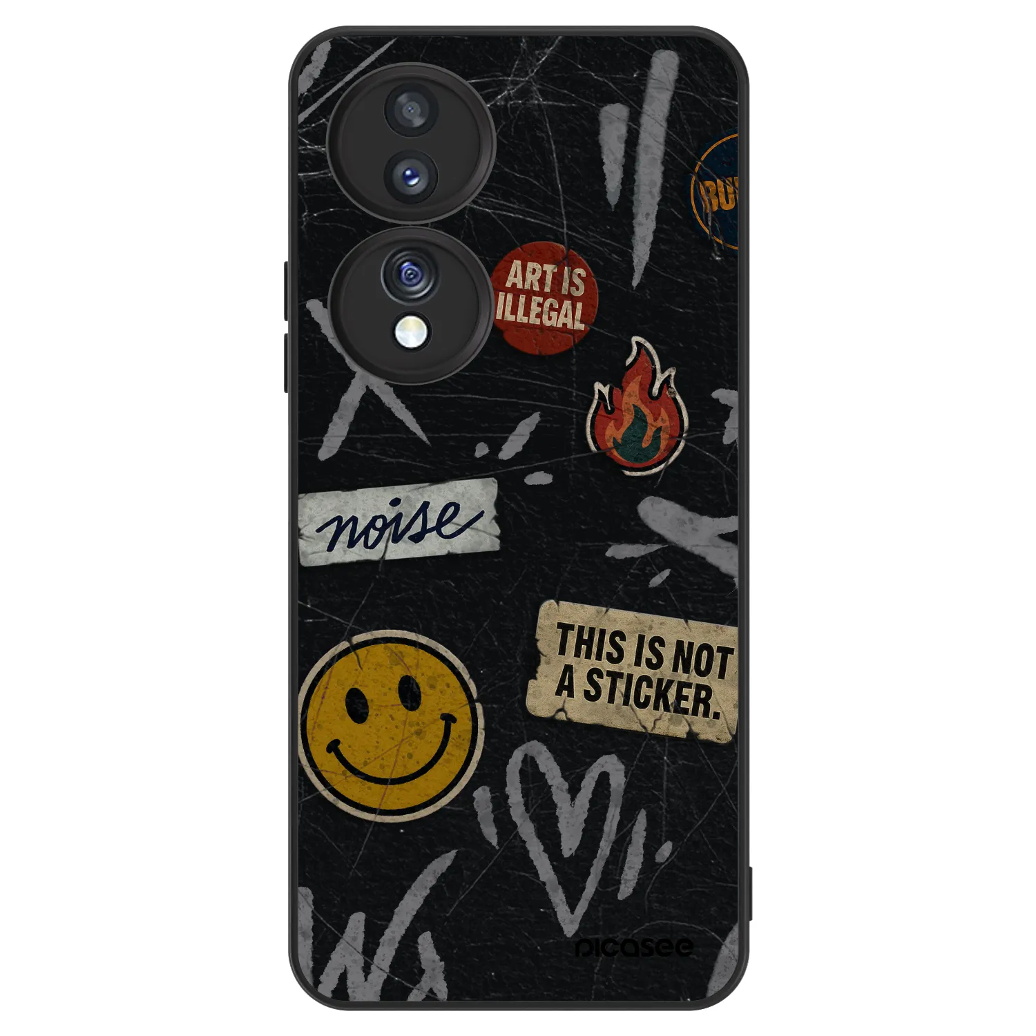 Picasee ULTIMATE CASE za Honor 70 - STICKERS x TAGS