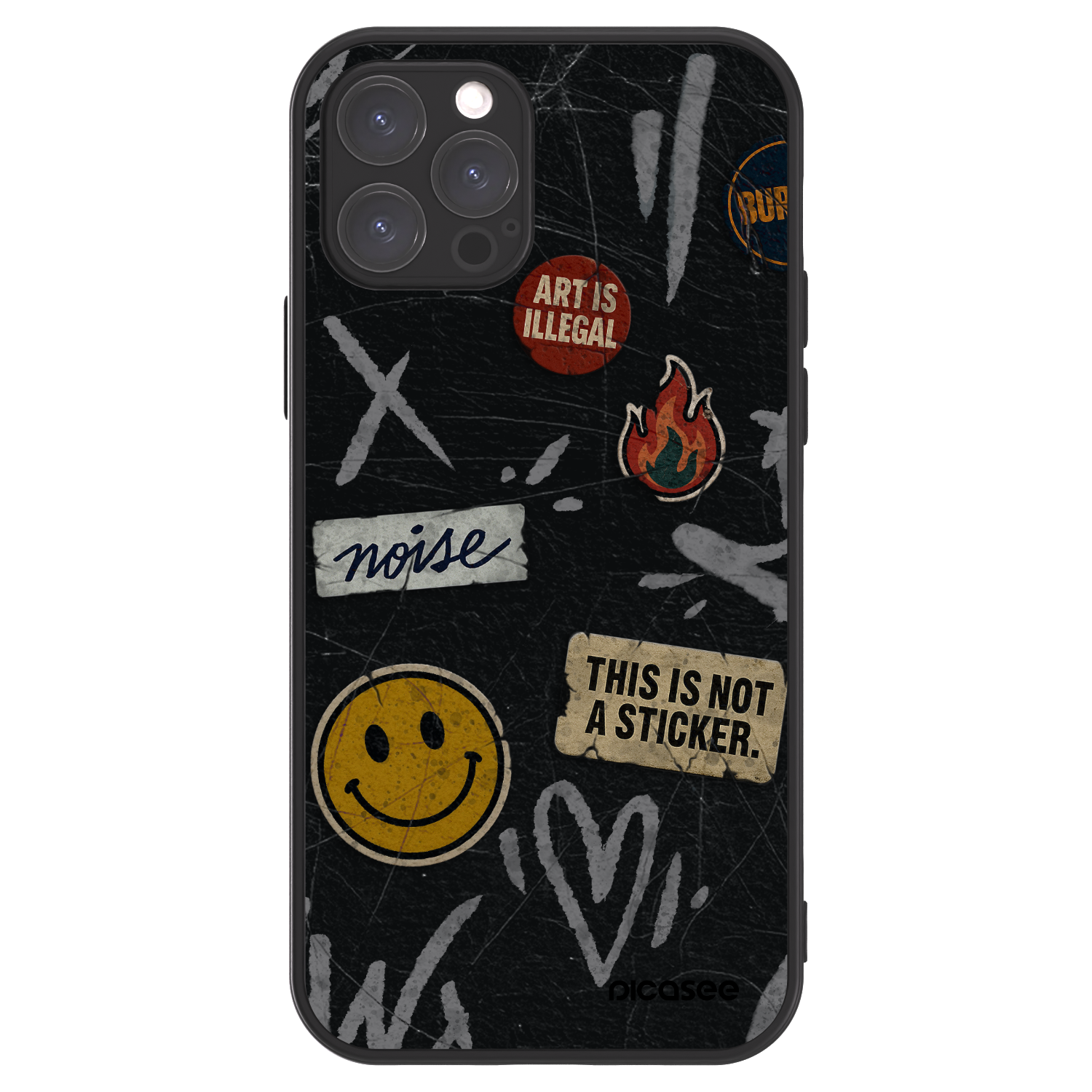 Picasee ULTIMATE CASE MagSafe za Apple iPhone 12 Pro - STICKERS x TAGS