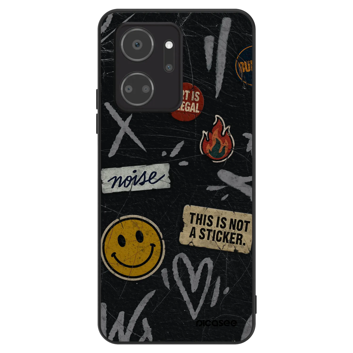 Picasee ULTIMATE CASE za Honor X7a - STICKERS x TAGS