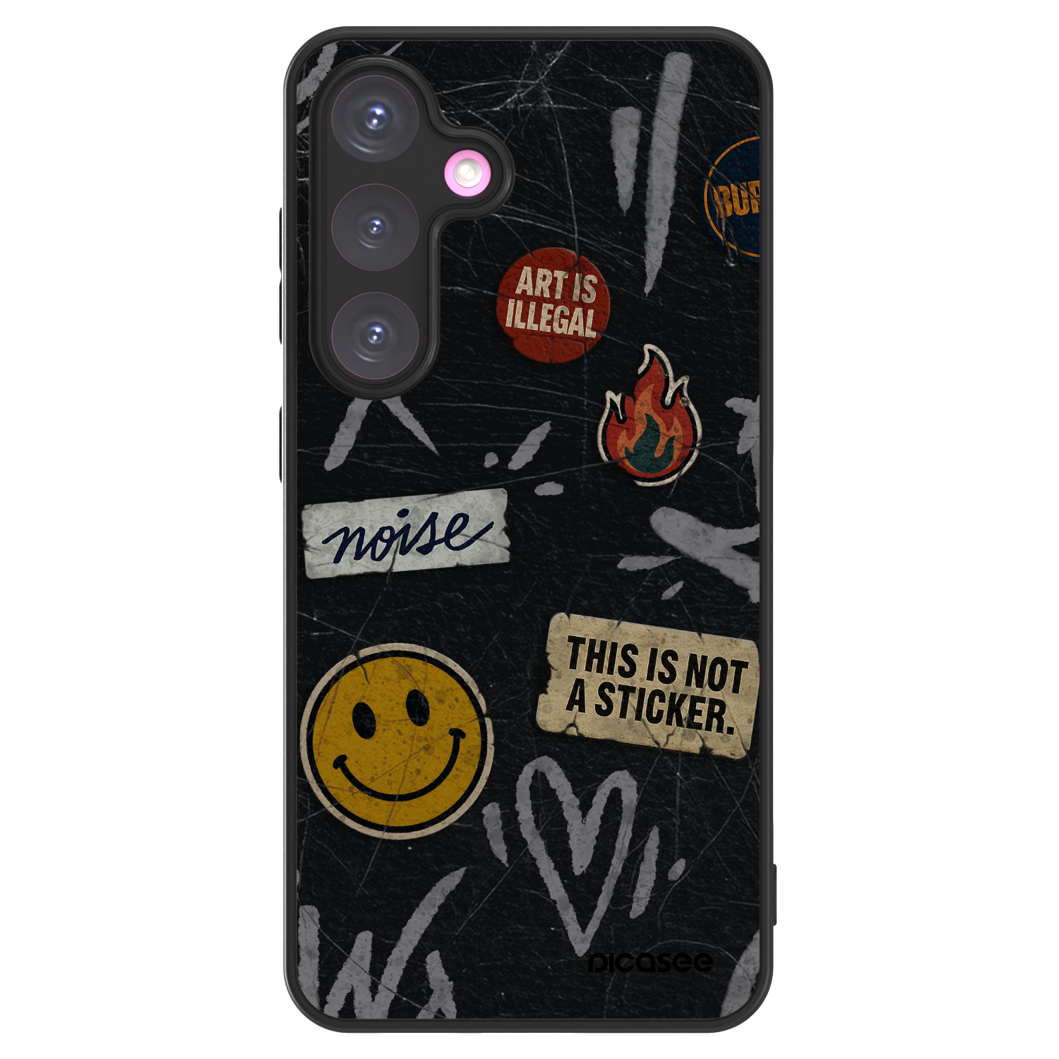 Picasee ULTIMATE CASE za Samsung Galaxy S24+ S926B 5G - STICKERS x TAGS