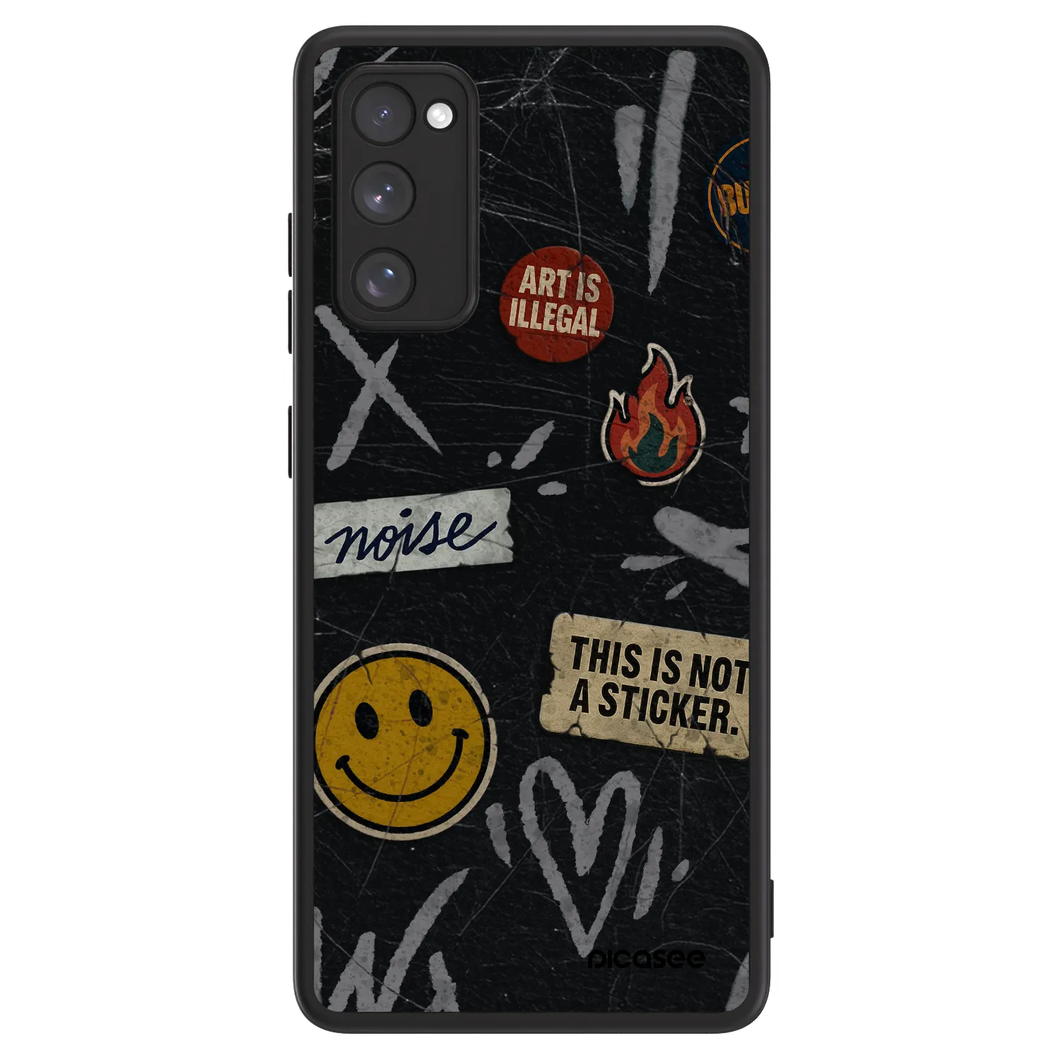 Picasee ULTIMATE CASE PowerShare za Samsung Galaxy S20 FE - STICKERS x TAGS
