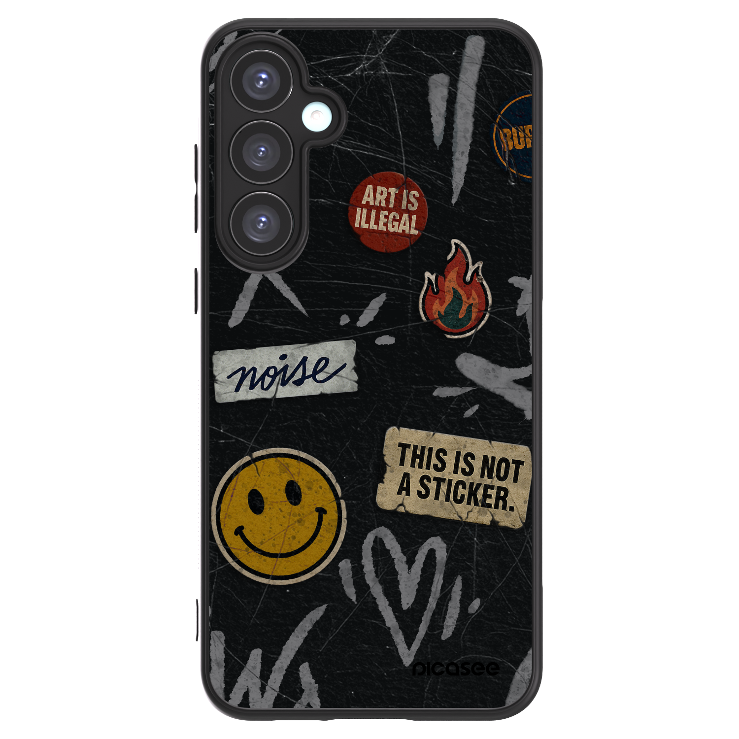 Picasee ULTIMATE CASE za Samsung Galaxy A55 5G A556B - STICKERS x TAGS