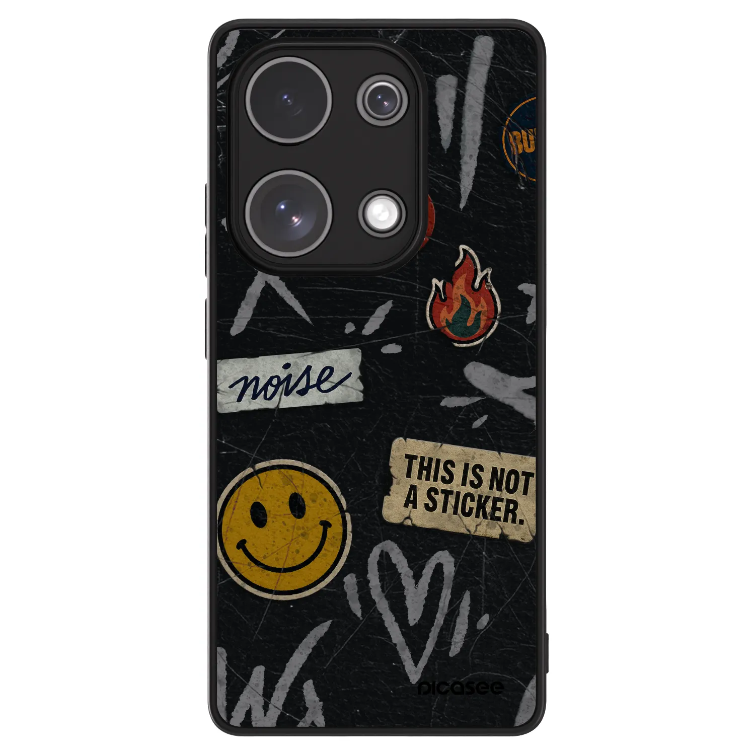 Picasee ULTIMATE CASE za Xiaomi Redmi Note 13 Pro 4G - STICKERS x TAGS