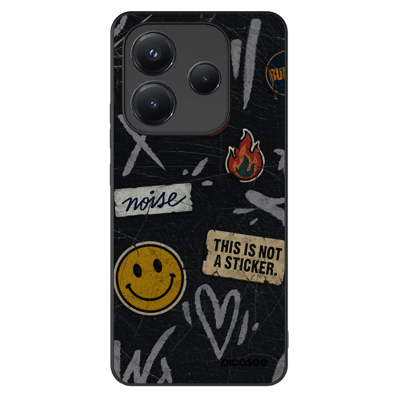 Picasee ULTIMATE CASE za Xiaomi Redmi Note 14 5G - STICKERS x TAGS