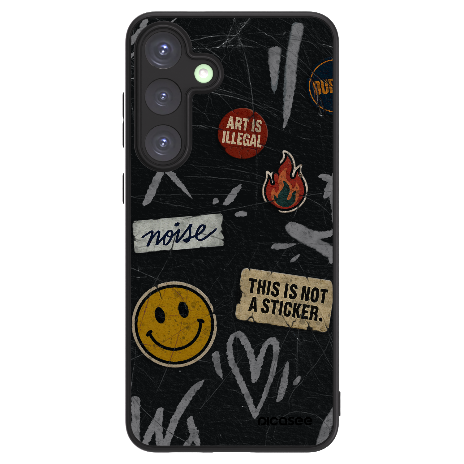 Picasee ULTIMATE CASE za Samsung Galaxy S25+ 5G - STICKERS x TAGS