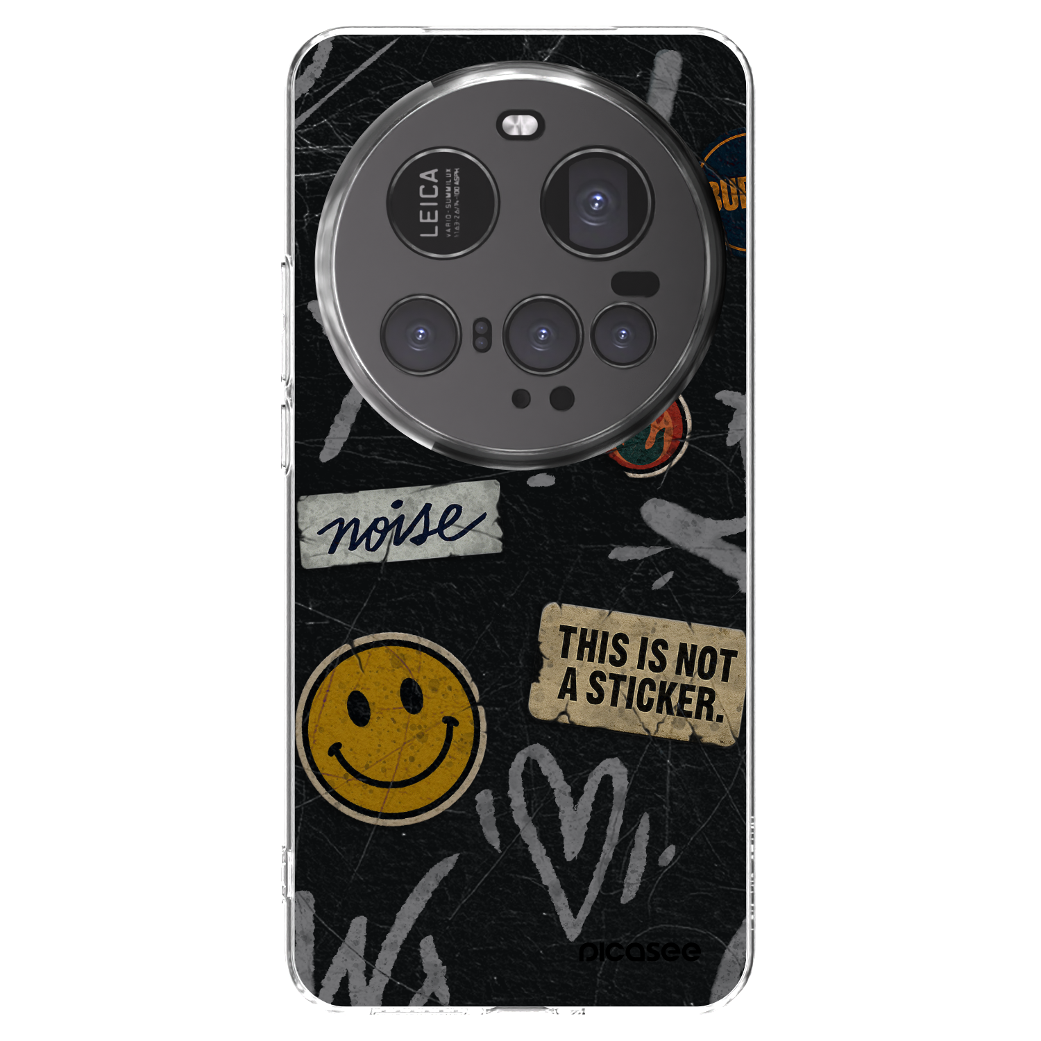Picasee silikonski prozorni ovitek za Xiaomi 15 Ultra - STICKERS x TAGS