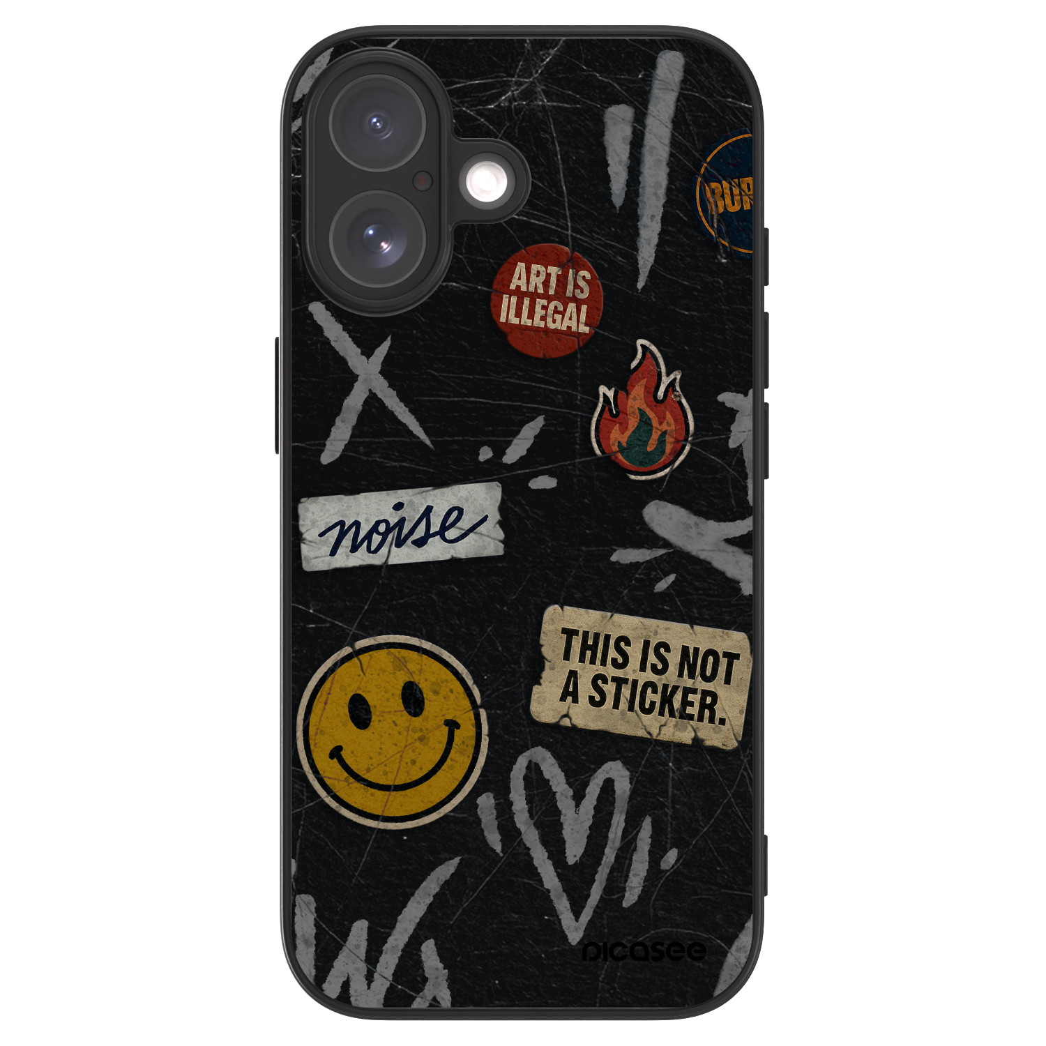 Picasee ULTIMATE CASE za Apple iPhone 17 - STICKERS x TAGS