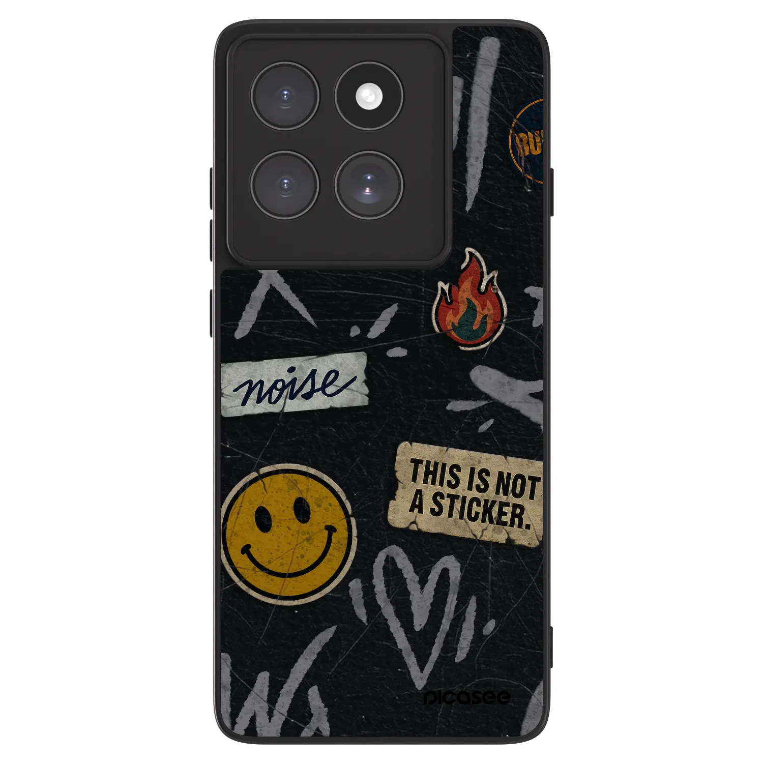 Picasee ULTIMATE CASE za Motorola Edge 60 Pro - STICKERS x TAGS