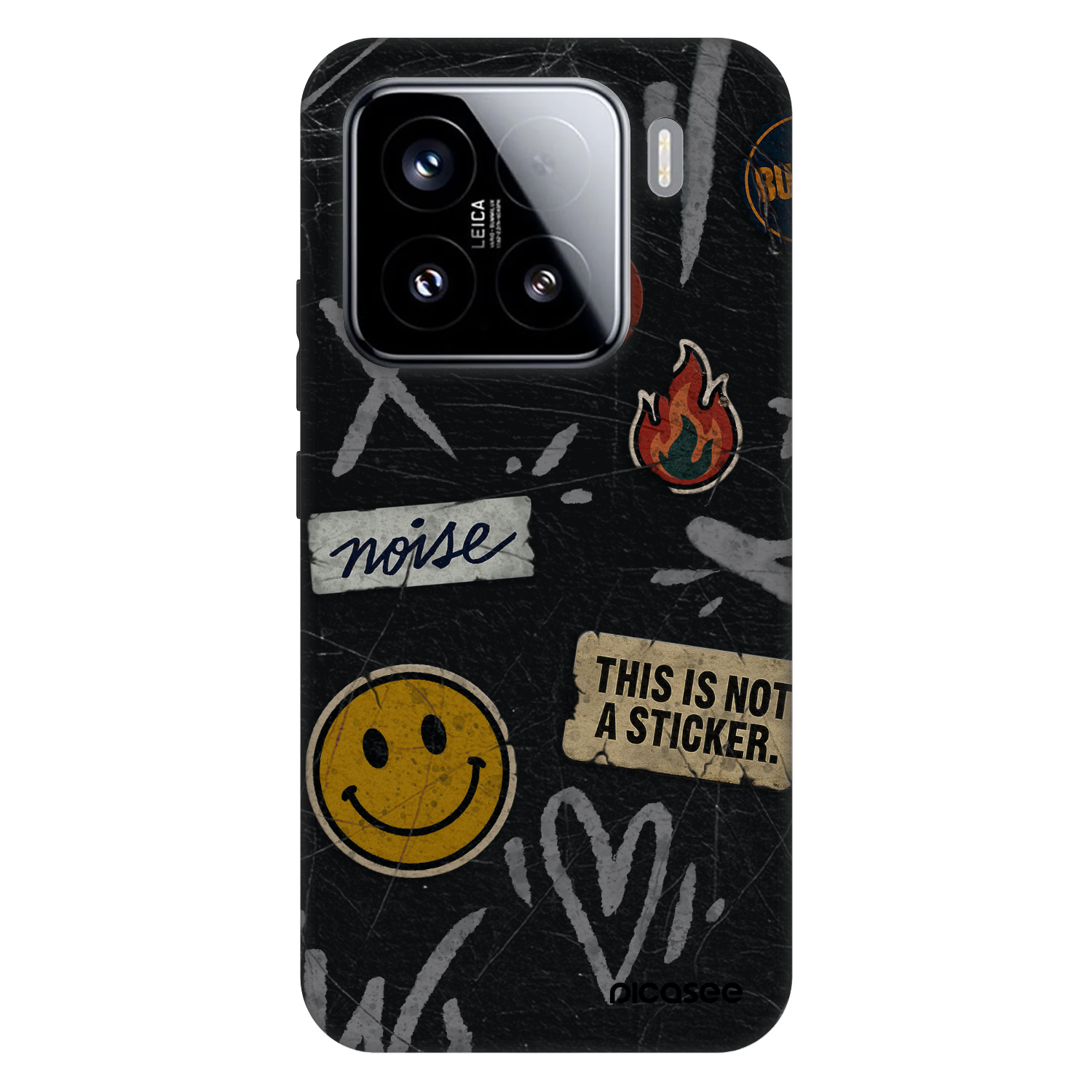 Picasee Fashion Case za Xiaomi 15 - STICKERS x TAGS