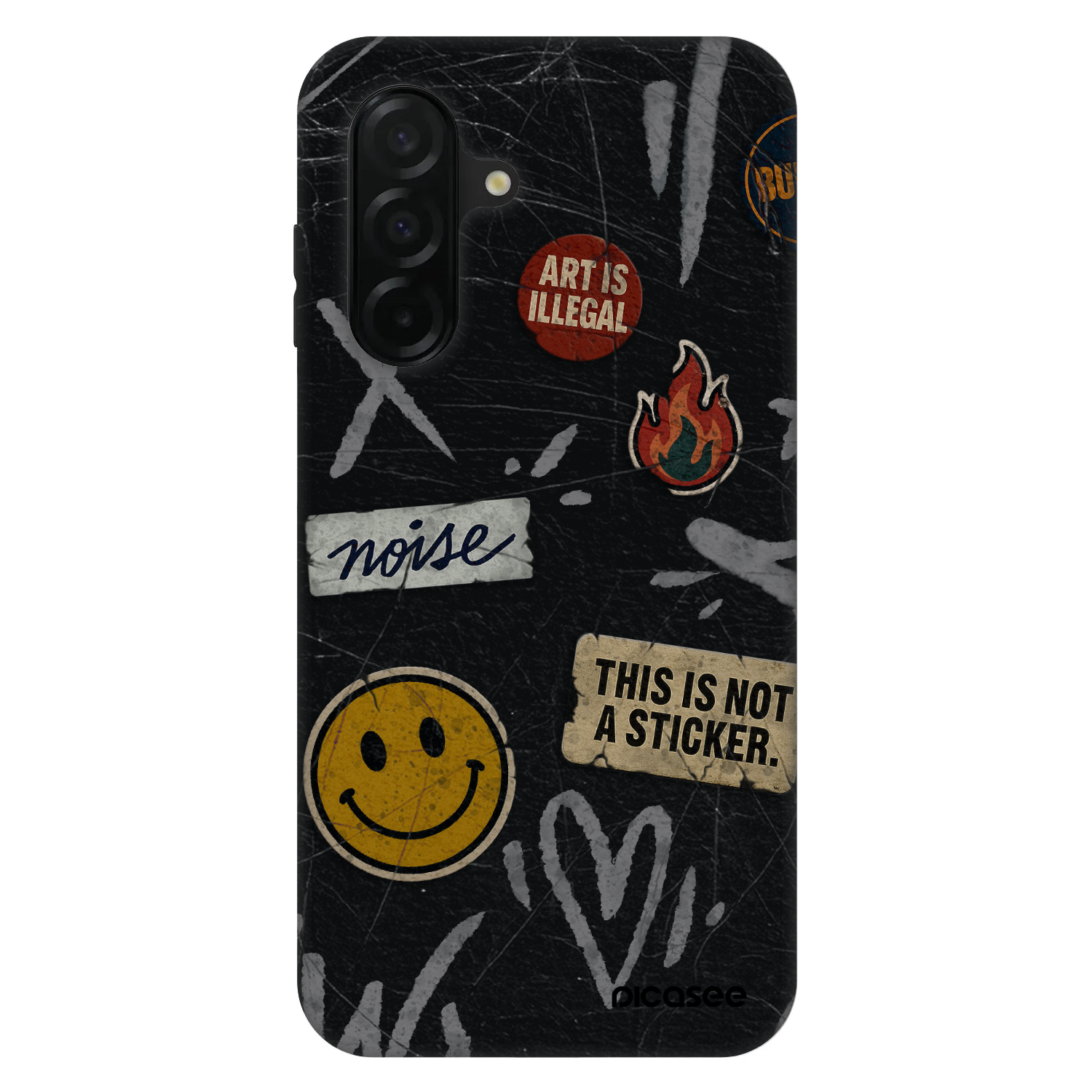 Picasee Fashion Case za Samsung Galaxy A26 5G A266B - STICKERS x TAGS