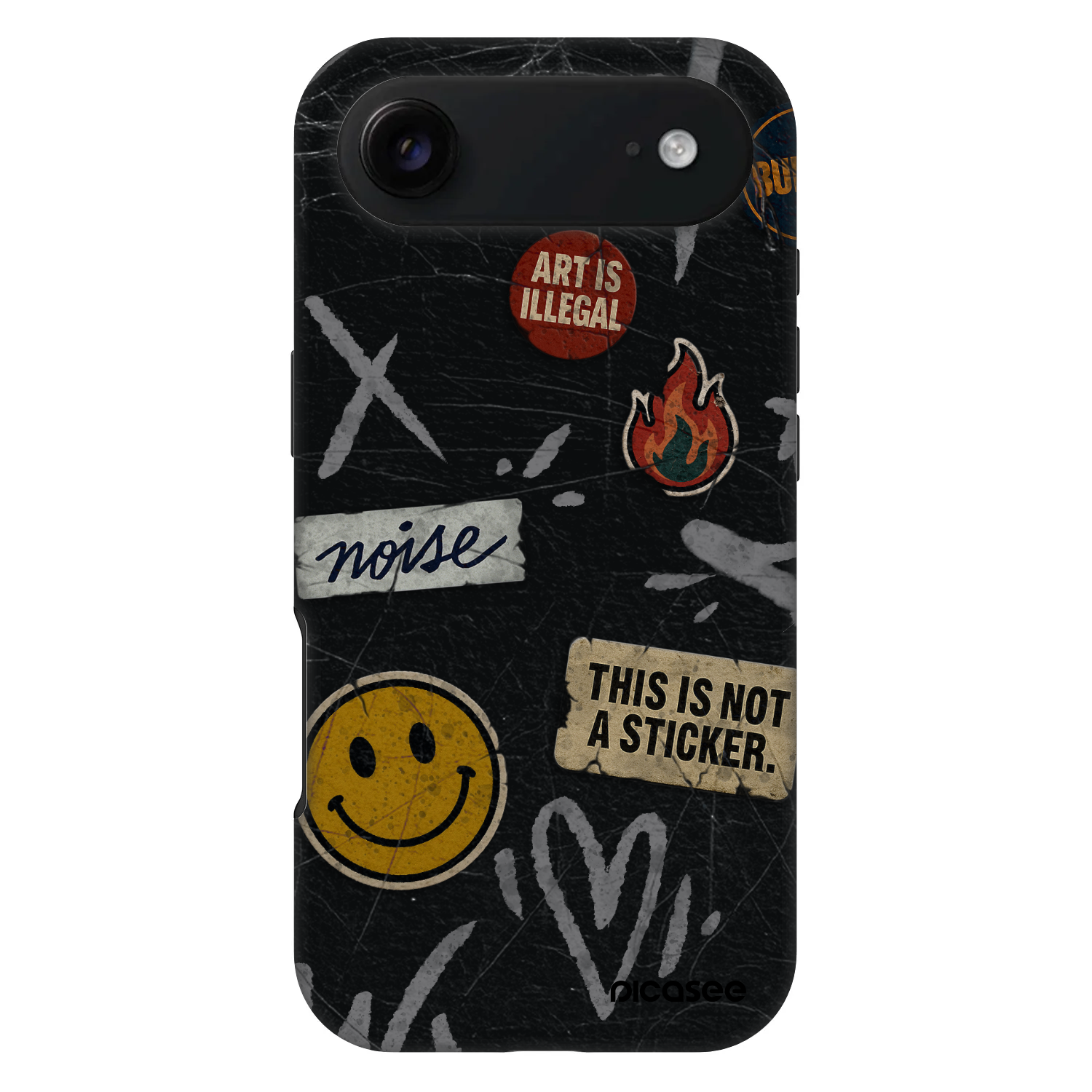 Picasee Fashion Case MagSafe za Apple iPhone Air - STICKERS x TAGS