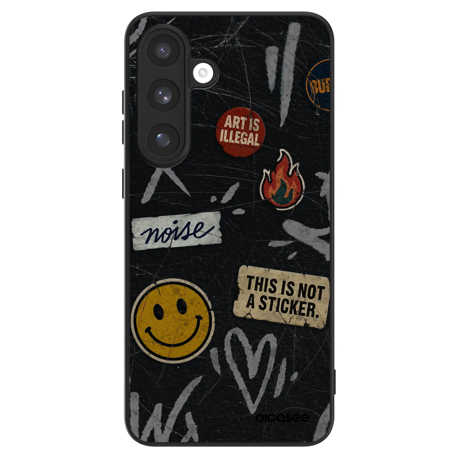 Picasee ULTIMATE CASE za Samsung Galaxy S25 FE 5G - STICKERS x TAGS