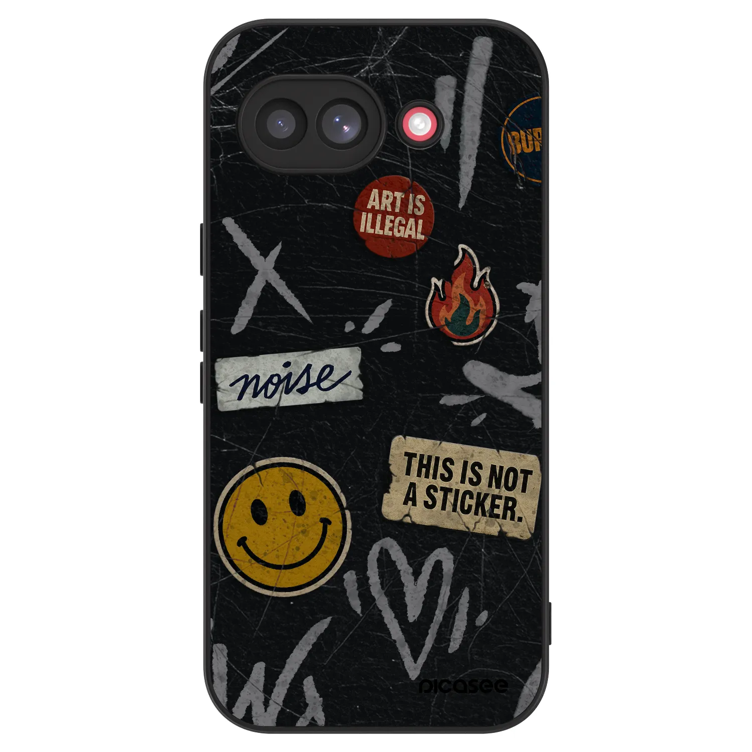 Picasee ULTIMATE CASE za Google Pixel 10a - STICKERS x TAGS