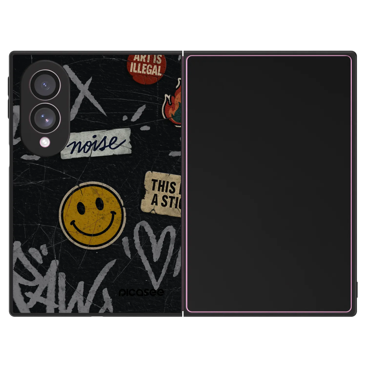 Picasee ULTIMATE CASE za Samsung Galaxy Z Fold8 5G - STICKERS x TAGS