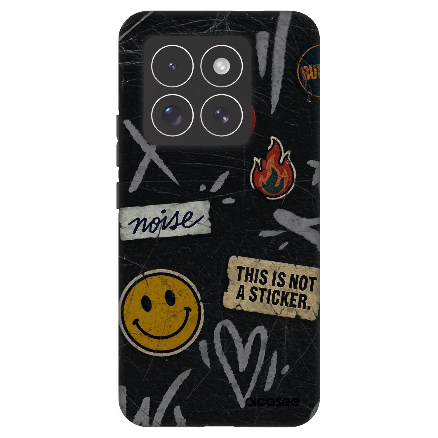 Picasee Fashion Case za Xiaomi 14 Pro - STICKERS x TAGS