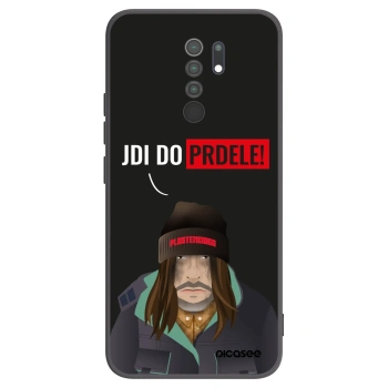 Picasee silikonski črni ovitek za Xiaomi Redmi 9 - Bezďák