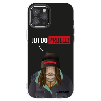 Picasee silikonski prozorni ovitek za Apple iPhone 12 Pro Max - Bezďák