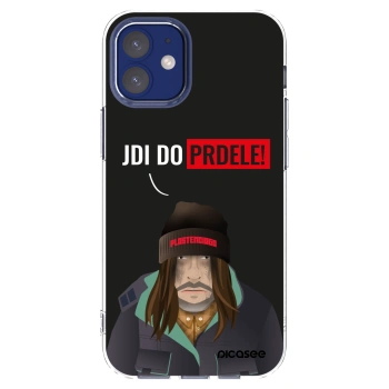 Picasee silikonski prozorni ovitek za Apple iPhone 12 mini - Bezďák