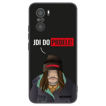 Picasee silikonski črni ovitek za Xiaomi Poco F3 - Bezďák