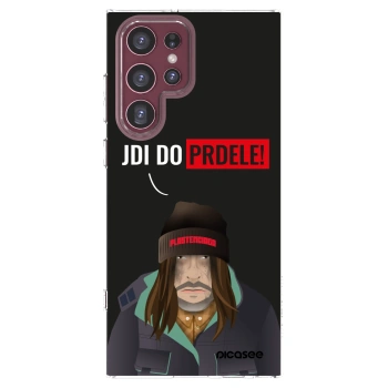 Picasee silikonski prozorni ovitek za Samsung Galaxy S22 Ultra 5G - Bezďák